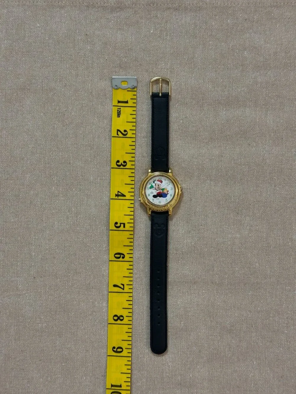 1990's Original Mickey Mouse Lorus Watch by Seiko (Santa Mickey)